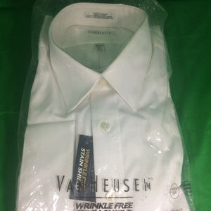 Van Heusen Men's Shirt White 18.5
